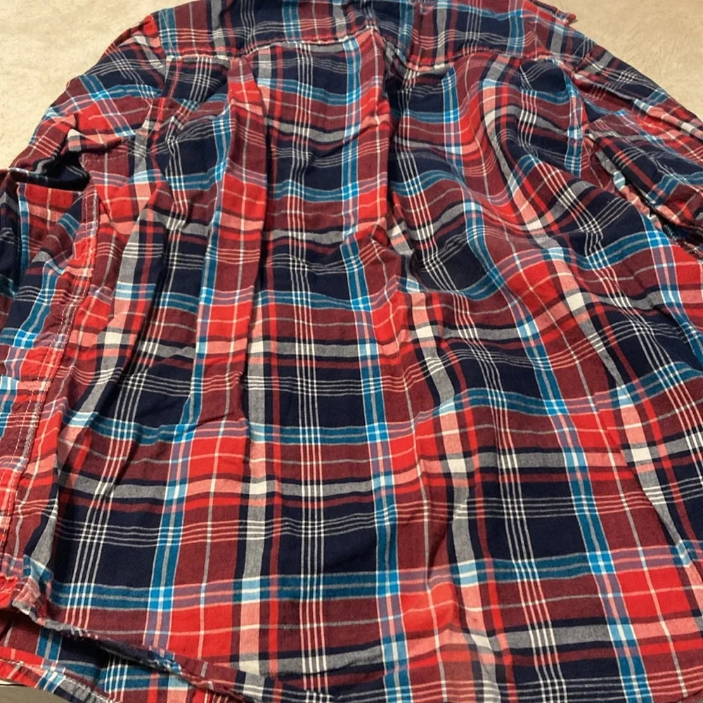 Boys plaid shirt